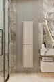 Dulap de baie, Hanah Home, Capella, 34x138x32 cm, MDF, Gresie