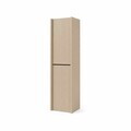 Dulap de baie, Hanah Home, Capella, 34x138x32 cm, MDF, Gresie