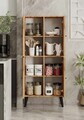 Dulap multifunctional, Hanah Home, Deneb, 70x160x33 cm, MDF, Maro