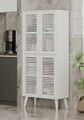 Dulap multifunctional, Hanah Home, Deneb, 70x160x33 cm, MDF, Alb