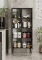 Dulap multifunctional, Hanah Home, Deneb, 70x160x33 cm, MDF, Gri