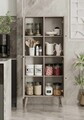 Dulap multifunctional, Hanah Home, Deneb, 70x160x33 cm, MDF, Gresie