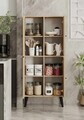 Dulap multifunctional, Hanah Home, Deneb, 70x160x33 cm, MDF, Maro