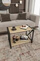 Masuta de cafea, Hanah Home, Pls Room 1, 53x38x33 cm, PLASTIC LEMN, Negru