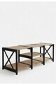 Comoda TV, Hanah Home, TV Unit Shelf, 110x40x38 cm, PLASTIC LEMN, Negru