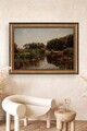 Tablou decorativ, ATCRCVCNVSMDL62, ȚESĂTURĂ DIN POLIESTIREN/PÂNZĂ POLIESTER, 50 x 70 cm, Multicolor