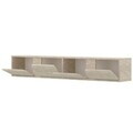 Comoda TV, Hanah Home, Helen, 180x30x30 cm, PAL, Travertin