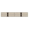 Comoda TV, Hanah Home, Helen, 180x30x30 cm, PAL, Travertin / Nuc