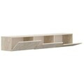 Comoda TV, Hanah Home, Ada, 180x28.6x31.4 cm, PAL, Travertin