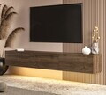 Comoda TV, Hanah Home, Ada, 180x28.6x31.4 cm, PAL, Maro