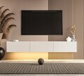 Comoda TV, Hanah Home, Ada, 180x28.6x31.4 cm, PAL, Alb