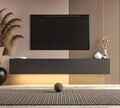 Comoda TV, Hanah Home, Ada, 180x28.6x31.4 cm, PAL, Antracit