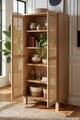 Dulap multifunctional, Hanah Home, Dune, 60x133.6x35 cm, PAL, Stejar