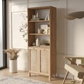 Corp biblioteca, Hanah Home, Dune, 69.5x180x32 cm, PAL, Stejar