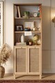 Corp biblioteca, Hanah Home, Dune, 69.5x180x32 cm, PAL, Stejar