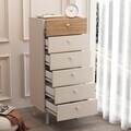 Dulap, Hanah Home, Luke, 47.9x113.2x36.8 cm, PAL, Nisip / Stejar
