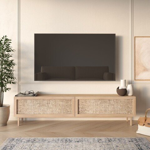 Comoda TV, Hanah Home, Future, 180x43.3x31.6 cm, PAL, Stejar