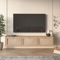 Comoda TV, Hanah Home, Dune, 180x35.6x32 cm, PAL, Stejar