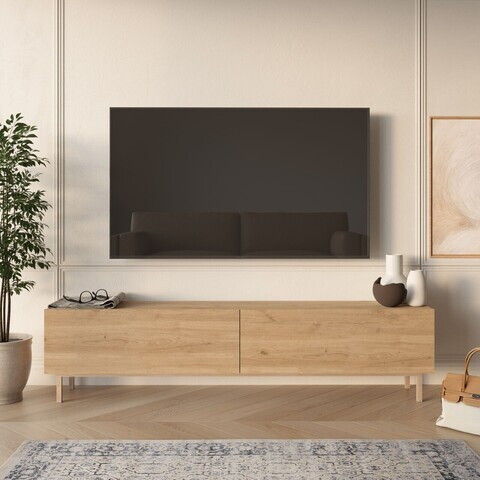 Comoda TV, Hanah Home, Future, 180x43.3x31.6 cm, PAL, Stejar