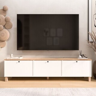 180x45.6x32 cm, Alb;Stejar