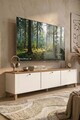 Comoda TV, Hanah Home, Nord, 180x45.6x32 cm, PAL, Alb / Stejar