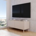 Comoda TV, Hanah Home, Coast, 120x47.3x36.8 cm, PAL, Nisip