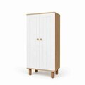 Dulap multifunctional, Hanah Home, Ayka 1600-205, 60x129x.37 cm, PAL, Alb/Maro