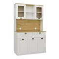 Dulap de bucatarie, Hanah Home, Vionna 1600-221, 120x191.8x44 cm, PAL, Alb