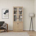 Dulap multifunctional, Hanah Home, Lisa 1600-204, 80x190x37 cm, PAL, Maro