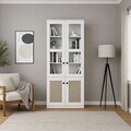 Dulap multifunctional, Hanah Home, Lisa 1600-202, 80x190x37 cm, PAL, Alb