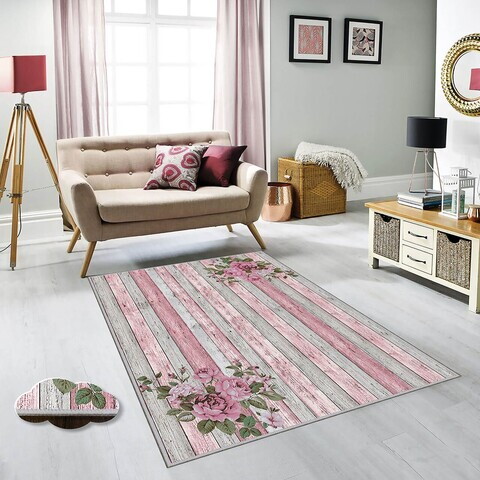 Covor, Eexfab479, 80x200 cm, Poliester, Multicolor