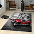 Covor, Eexfab555, 140x220 cm, Poliester, Multicolor