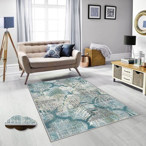 Covor, Exfab319, 80x300 cm, Poliester, Multicolor