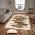 Covor, Eexfab822, 160x230 cm, Poliester, Multicolor