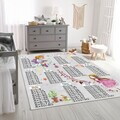 Covor, Eexfab871, 80x200 cm, Poliester, Multicolor