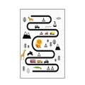 Covor, Eexfab892, 160x230 cm, Poliester, Multicolor