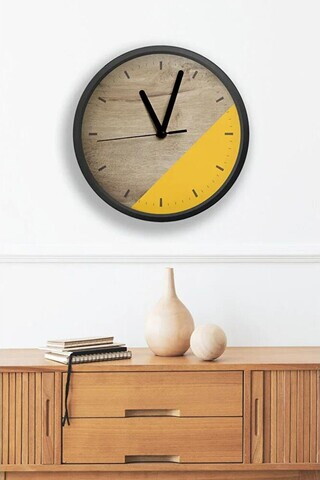 Ceas de perete, Artavessa3Dclock8, MDF, Dimensiuni: 36 x 36 x 1 cm, Multicolor