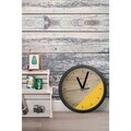 Ceas de perete, Artavessa3Dclock8, MDF, Dimensiuni: 36 x 36 x 1 cm, Multicolor