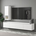 Comoda TV, Hanah Home, Sema, 160x35x29.6 cm, PAL, Alb