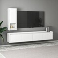 Comoda TV, Hanah Home, Sema, 160x35x29.6 cm, PAL, Alb