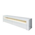Comoda TV, Hanah Home, Batı, 150x46.8x36.8 cm, PAL, Alb