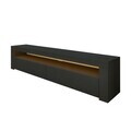 Comoda TV, Hanah Home, Batı, 150x46.8x36.8 cm, PAL, Antracit