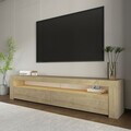 Comoda TV, Hanah Home, Batı, 150x46.8x36.8 cm, PAL, Maro