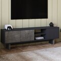 Comoda TV, Hanah Home, Ravello, 150x45x30 cm, PAL, Marmură / Antracit