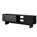 Comoda TV, Hanah Home, Ravello, 150x45x30 cm, PAL, Marmură / Antracit