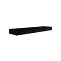 Comoda TV, Hanah Home, Avalon, 140x16.6x31.8 cm, PAL, Negru