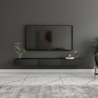 140x16.6x31.8 cm, Antracit
