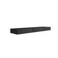 Comoda TV, Hanah Home, Avalon, 140x16.6x31.8 cm, PAL, Antracit