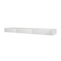 Comoda TV, Hanah Home, Avalon, 140x16.6x31.8 cm, PAL, Alb