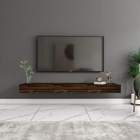 Comoda TV, Hanah Home, Avalon, 140x16.6x31.8 cm, PAL, Maro